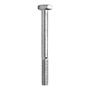 3 TORNILLOS CABEZA HEXAGONAL 1/2 PULGADAS PLATA
