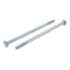2 TORNILLOS HEXAGONAL 1/4 X 4 PULGADAS PLATA