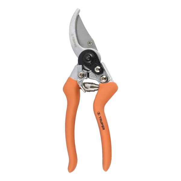TIJERA PARA PODA DE 8 PULGADAS NARANJA TRUPER