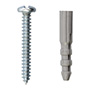 5 TAQUETES TORNILLOS3/16PULGADA GRIS