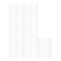 CLÓSET METAL AJUSTABLE 183 X 125 X 77 CM BLANCO