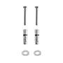 2 TAQUETES EXPANSOR TORNILLOS3/8PULGADA PLATA