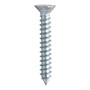 18 TORNILLOS PARA METAL 3/4PULGADA PLATA 1
