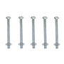 5 TORNILLOS PARA MÁQUINAS 2 PULGADAS PLATA