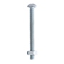 4 TORNILLOS PARA MÁQUINAS 2 1/2 PULGADAS PLATA