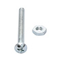 5 TORNILLOS PARA MÁQUINAS 2 PULGADA PLATA