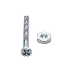 10 TORNILLOS PARA MÁQUINAS 1-1/4PULGADA PLATA
