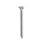 8 TORNILLOS PARA METAL 1-1/2 PULGADA PLATA