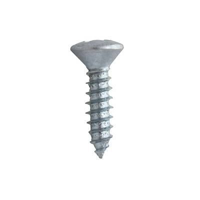 8 TORNILLOS PARA METAL 3/4PULGADA PLATA