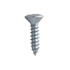 8 TORNILLOS PARA METAL 3/4PULGADA PLATA