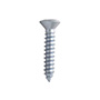 6 TORNILLOS PARA METAL 1 PULGADA PLATA