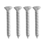 4 TORNILLOS PARA METAL 1-1/2PULGADA PLATA
