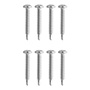 8 TORNILLOS AUTOPERFORANTE 1 PULGADA PLATA