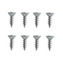 8 TORNILLOS PARA MARA 3/4PULGADA PLATA