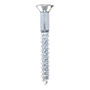 4 TORNILLOS PARA MARA 1 3/4PULGADA PLATA