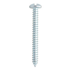 BOLSA DE 4 TORNILLOS PARA METAL 2 PULGADAS PLATA