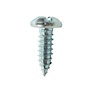 BOLSA DE 4 TORNILLOS PARA METAL DE 1/4 X 3/4 DE PULGADA PLATA