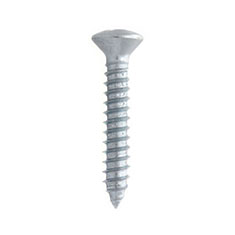 10 TORNILLOS PARA METAL 1 PULGADA PLATA