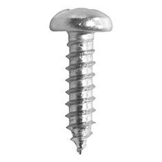 11 TORNILLOS PARA METAL 5/8PULGADA PLATA 11 PIEZAS