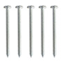 BOLSA DE 5 TORNILLOS PARA METAL DE 2 PULGADAS PLATA
