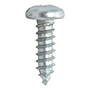 12 TORNILLOS PARA METAL 5/8PULGADA PLATA 1