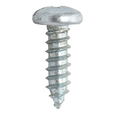12 TORNILLOS PARA METAL 5/8PULGADA PLATA 1