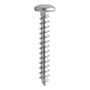 BOLSA DE 6 TORNILLOS PARA METAL 1-1/4 DE PULGADAS PLATA