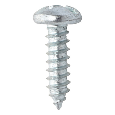 8 TORNILLOS PARA METAL 3/4PULGADAS PLATA
