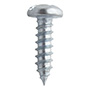 20 TORNILLOS PARA METAL 1/2PULGADAS PLATA