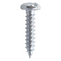 18 TORNILLOS PARA METAL 5/8PULGADA PLATA 1