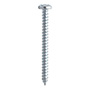 10 TORNILLOS PARA METAL 1-1/2PULGADAS PLATA