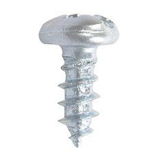 14 TORNILLOS PARA METAL 3/8PULGADA PLATA