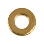 RONDANAS PLANAS 6S 1.4 CM DORADO 12 PIEZAS
