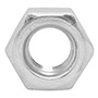 TUERCA HEXAGONAL .8 CM PLATA 24 PIEZAS
