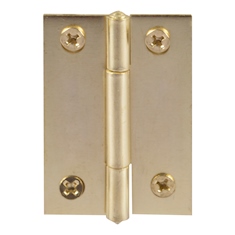 BISAGRA CABEZA PLANA 2 X 1.4 DE PULGADA DORADO 2 PIEZAS