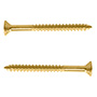 2 TORNILLOS PARA MARA 1-1/2 PULGADA DORADO