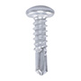 6 TORNILLOS AUTOPERFORANTE3/4PULGADA PLATA