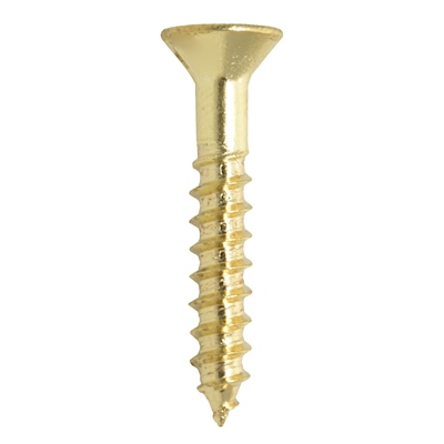 3 TORNILLOS PARA MARA 1 PULGADA DORADO