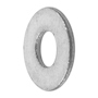 RONDANA PLANA DE 1/2 PULGADA PLATA 50 PIEZAS