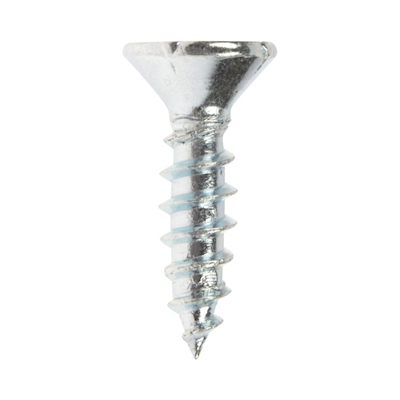 BOLSA DE 10 TORNILLOS PARA MADERA DE #10 X 3/4 DE PULGADA PLATA
