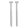 BOLSA DE 2 TORNILLOS PARA MADERA DE 3 PULGADAS PLATA