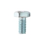 100 TORNILLOS CABEZA HEXAGONAL 1/4 X 1/2 PULGADA PLATA