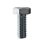 100 TORNILLOS HEXAGONAL 5/16 X 3/4PULGADA PLATA