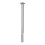 25 TORNILLOS CABEZA HEXAGONAL 1/2 X 8 PULGADAS PLATA