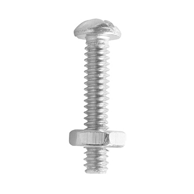 75 TORNILLOS PARA MÁQUINAS 1 PULGADA PLATA
