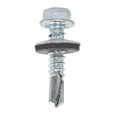 30 TORNILLOS AUTOPERFORANTE 12-14 X 1 PULGADA PLATA
