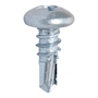 50 TORNILLOS AUTOPERFORANTE1/2 PULGADA PLATA