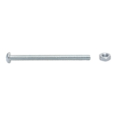 75 TORNILLOS PARA MÁQUINAS 2 PULGADAS PLATA