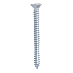 50 TORNILLOS PARA METAL 2 PULGADAS PLATA