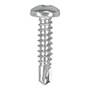 75 TORNILLOS AUTOPERFORANTE3/4PULGADA PLATA